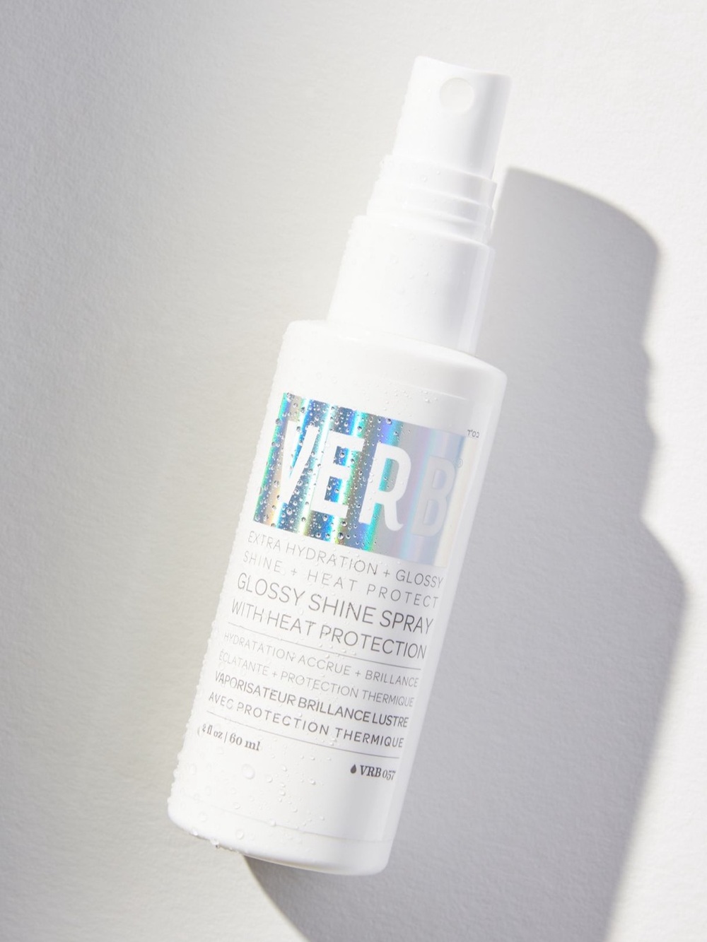 Verb Glossy Shine Spray and Heat Protectant Travel Size Hair Mini Beauty NEW NWT